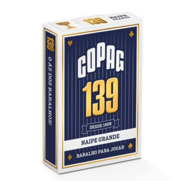 Baralho de Cartas 139 Naipe Grande - Copag -