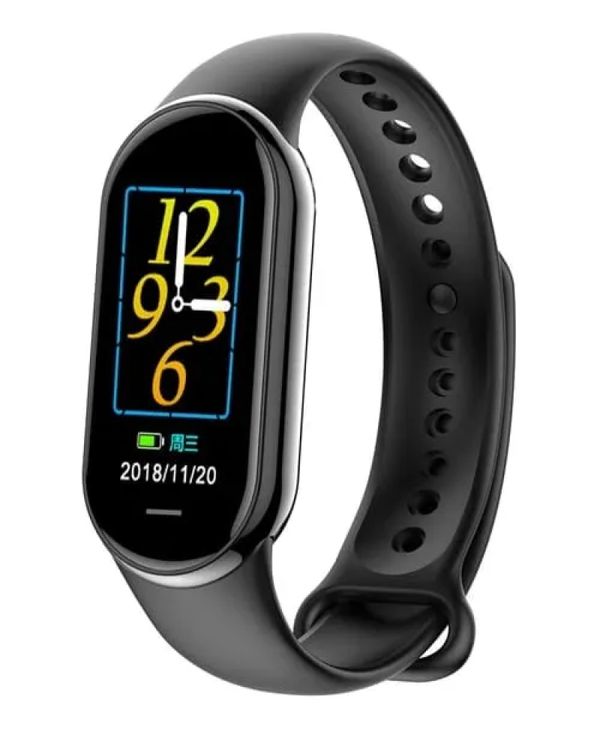 Relógio Inteligente Smartband M8 Bluetooth Cor Preto