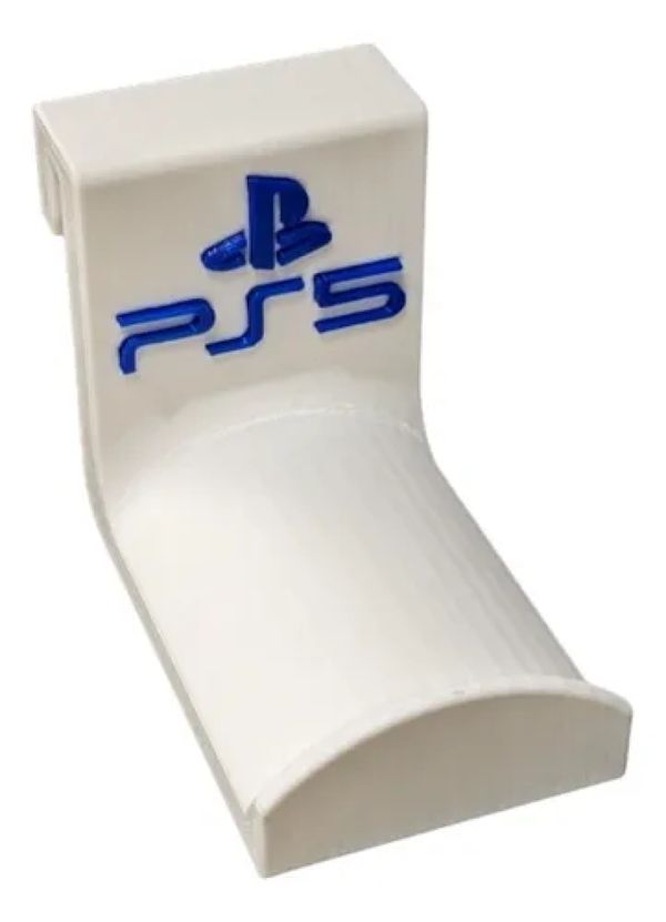 Headset Gamer Suporte Fone de Ouvido para Video Game Playstation 5 Logo Azul