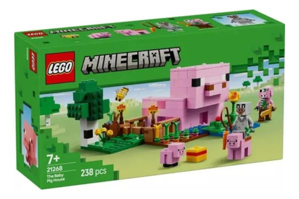 Minecraft  A Casa Do Porquinho Lego 21268