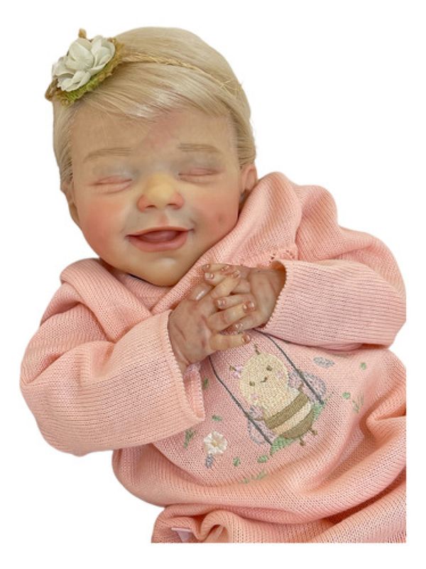 Bebê Reborn - Boneca Realista Bate Coração Premium