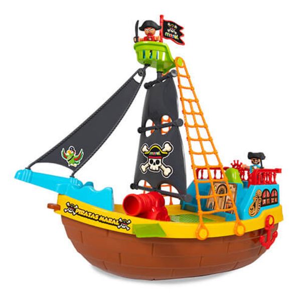 Barco Pirata Interativo com 23 Peças – Maral Brinquedos