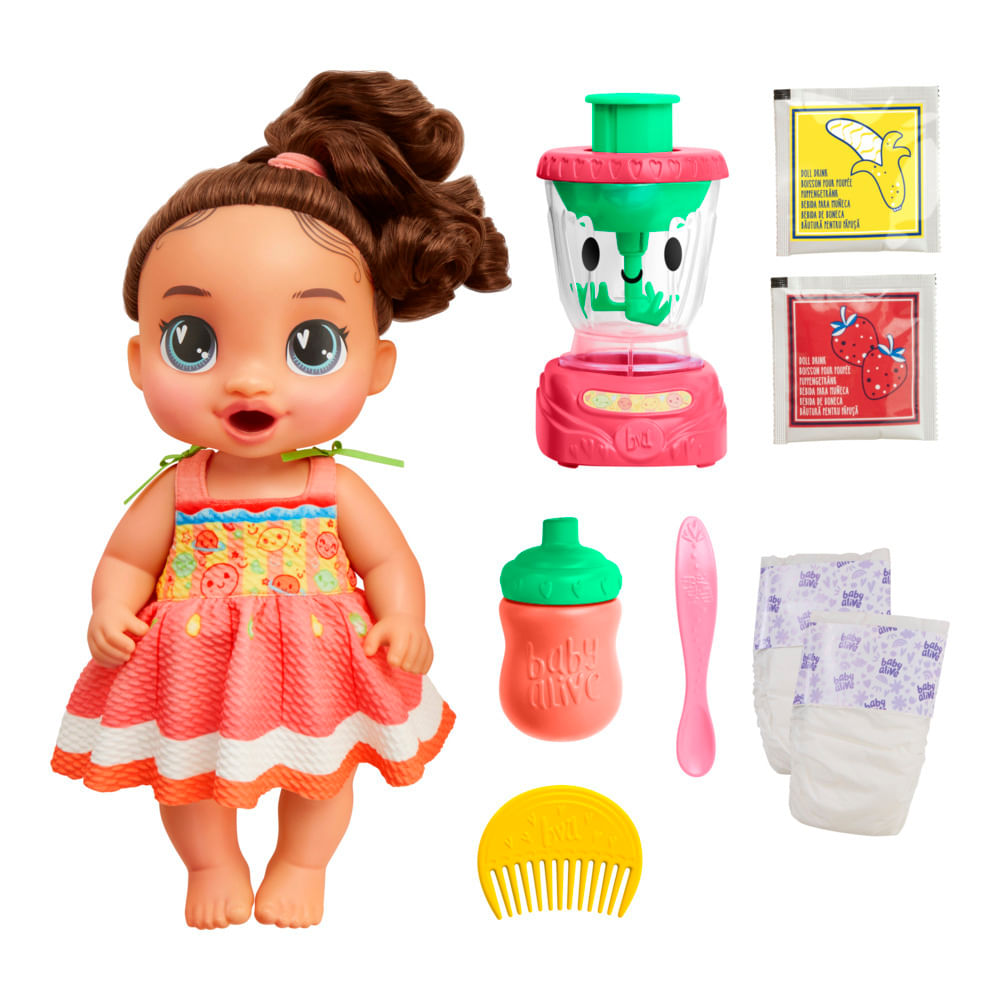 Boneca - Baby Alive - Vitamina Doce - Gigi  - Hasbro