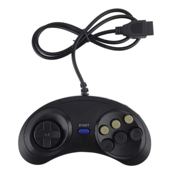 Controle com Fio Compativel Mega Drive