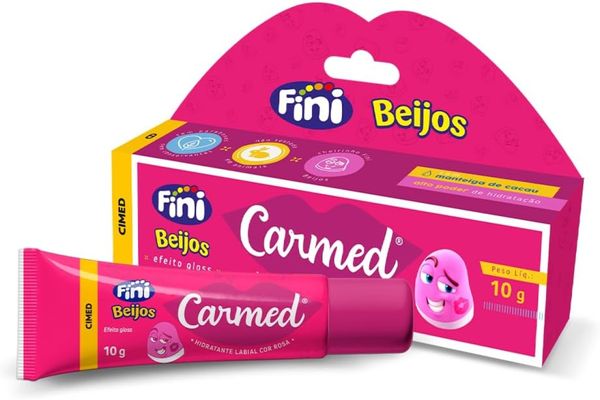 CARMED HIDRATANTE LABIAL FINI BEIJOS C/COR 10G
