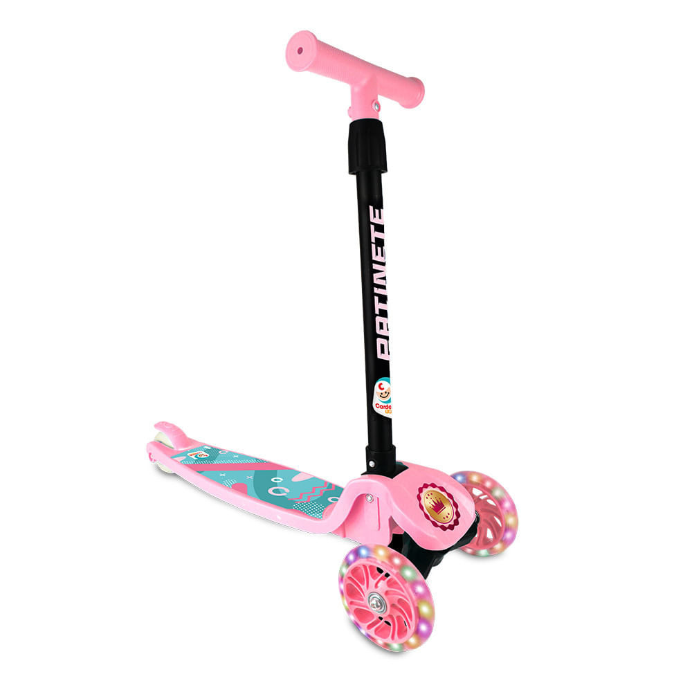 Patinete - Decorado - Cardoso - Rosa