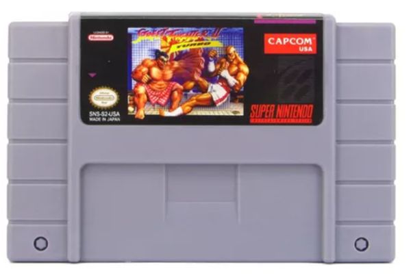 Jogo Super Nintendo Street Fighter 2 Turbo