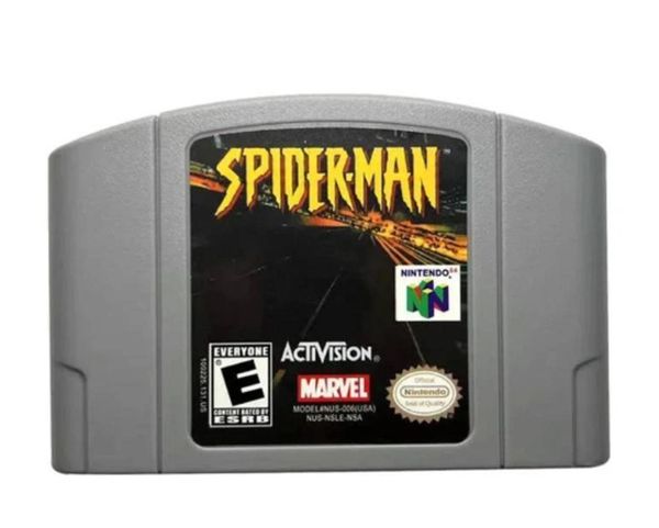 Jogo Spider Man Compativel Nintendo 64