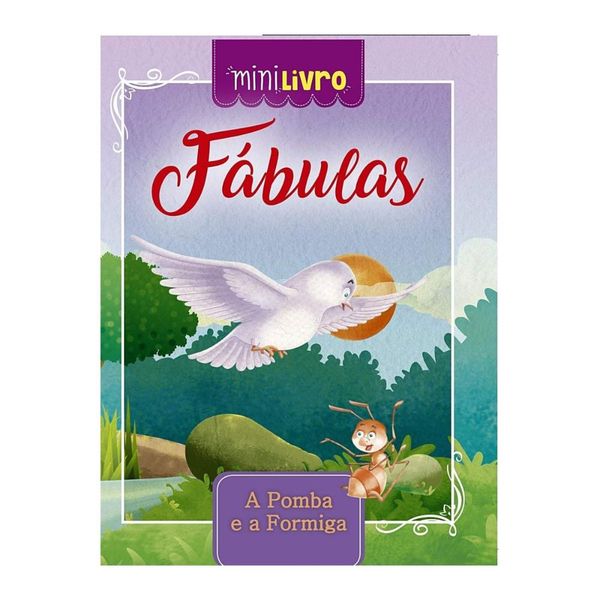 Mini livro: Fábulas - A pomba e a formiga