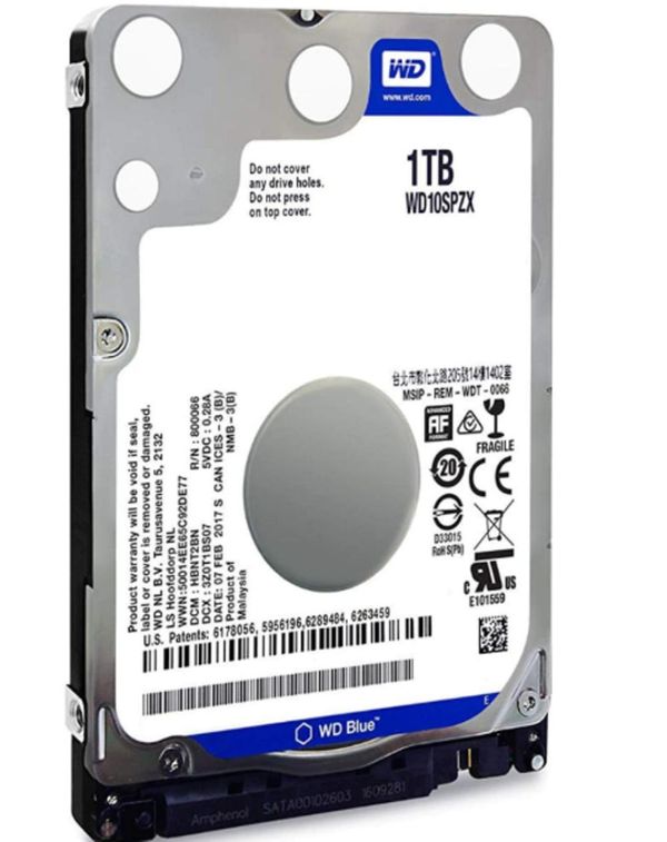HD Externo HD Disco Rígido Interno 1 TB 2.5" Notebook