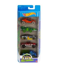 Carrinhos---Hot-Wheels---Pacote-com-5-Carros---Sortidos---Mattel-0