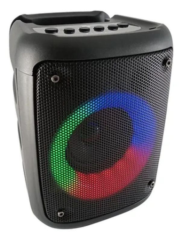 Caixa de Som Bluetooth Usb Led