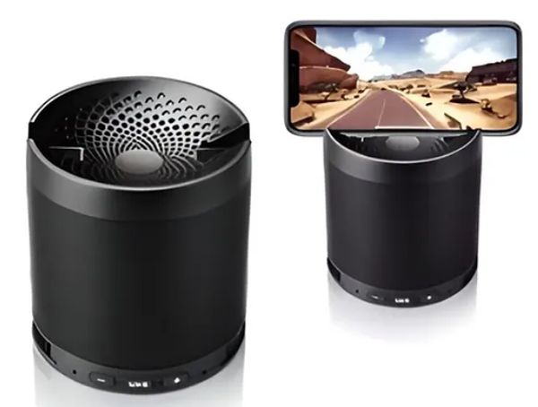 Caixa de Som Bluetooth Usb com Suporte