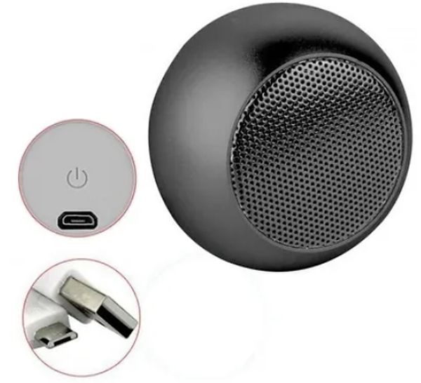 Caixa de Som Metal Luxuosa Bluetooth Amplificada