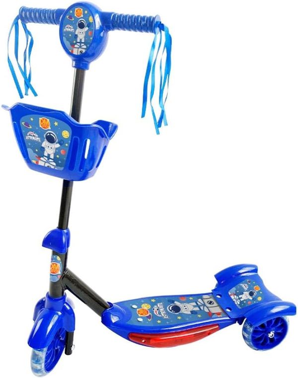 PATINETE COM CESTA ASTRONAUTA - DM BRASIL