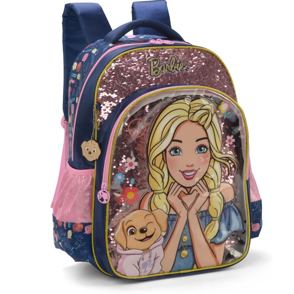 5 temas superdiferentes para festa de quinze anos 6 Mochila Barbie Azul com Paete Luxcel 0
