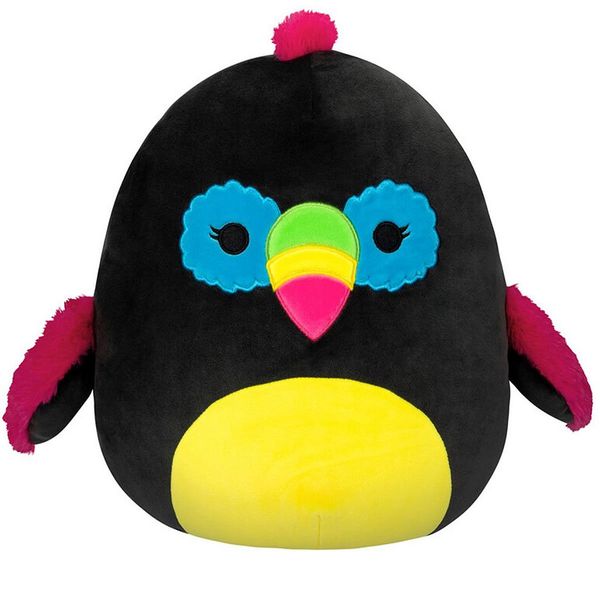 Pelúcia Squishmallow 30cm Tito Tucano 3847 - Sunny
