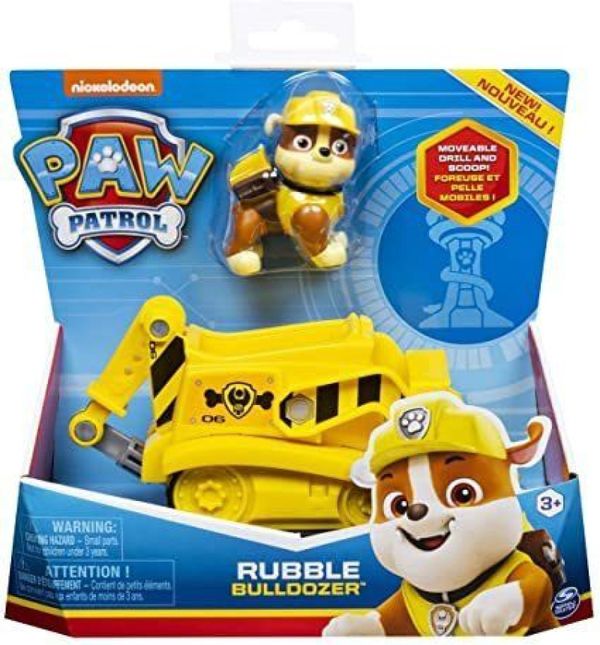 Veiculo E Figura Patrulha Canina 2720 - Rubble
