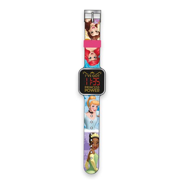 Relógio Led Infantil - Disney Princesa - Colorido - Toyng