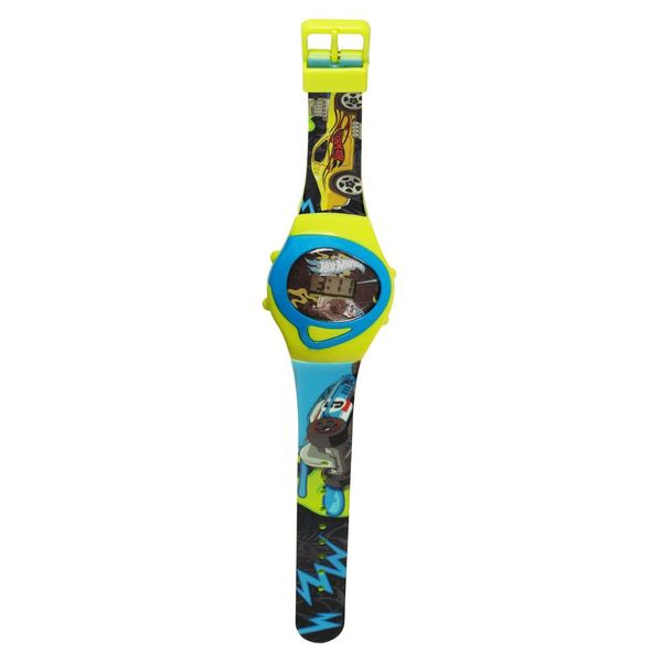 Relógio Infantil com Cofrinho - Fun - Hot Wheels - Preto