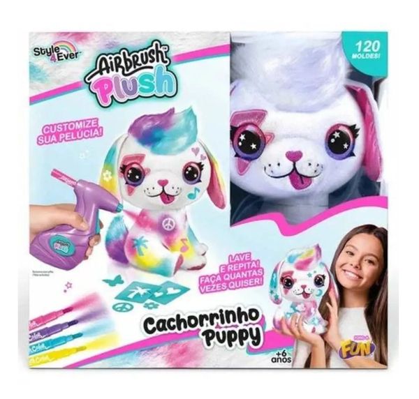 Cachorrinho Puppy Para Pintar Airbrush | Fun Toys