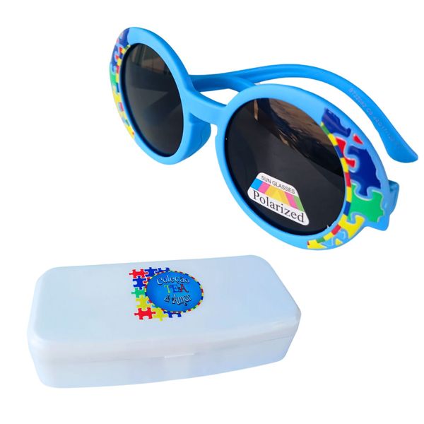 Óculos Infinity Blue com lentes polarizadas para Autistas + jogo dos sentidos