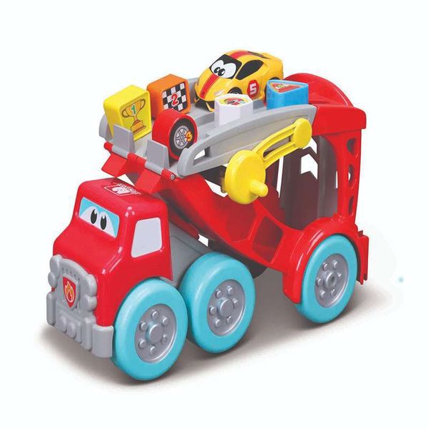 Veiculo De Brinquedo - My 1St Collection Racing Transporter - Burago Junior