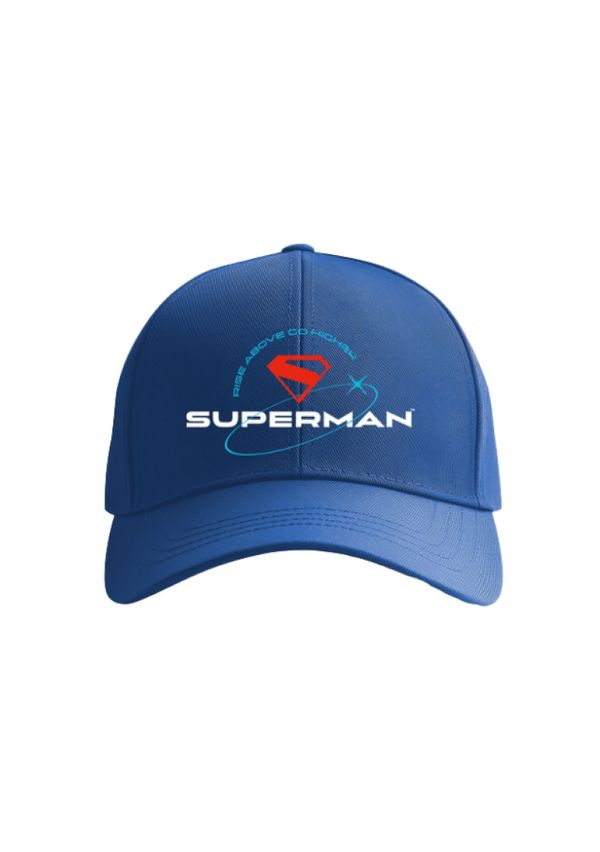 Boné Azul Superman Star