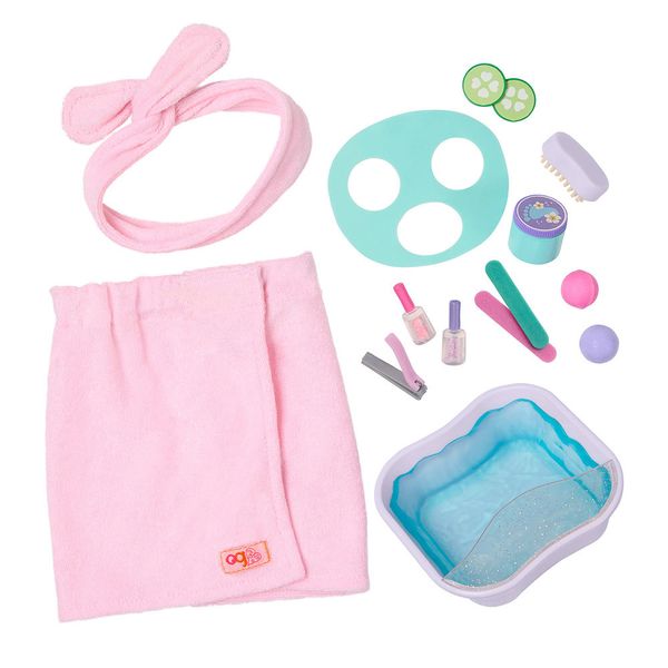 Acessórios Para Boneca - Our Generation - Kit De Spa - Candide