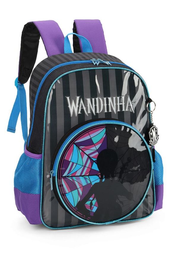 Mochila de Costas Luxcel Wandinha Preto Único