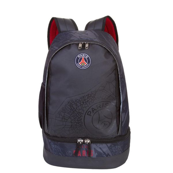 Mochila de Costas Sestini Com Porta Tênis PSG Preto Único