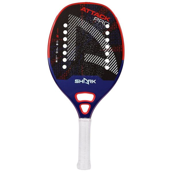 Raquete Beach Tennis Shark Attack Pro Único / Azul