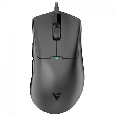 Mouse Gamer Force One Phantom Black, USB, Sensor Paw 3395, 26000 DPI, 5 Botões Único / Preto