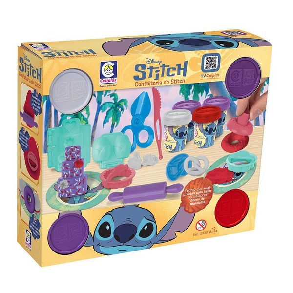 Kit Massinha Confeitaria Stitch - Cotiplás