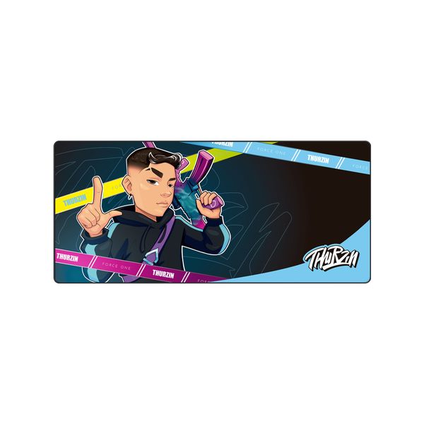 MOUSEPAD GAMER FORCE ONE SKYHAWK XXL - THURZIN