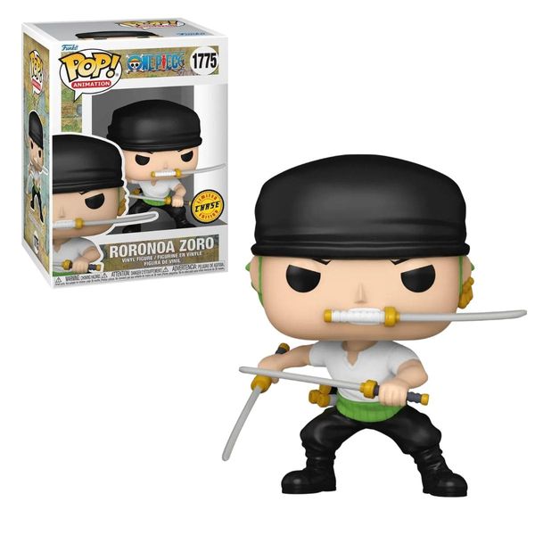Boneco Funko Pop Zoro Chase Edição Limitada #1775 One Piece – Licenciado
