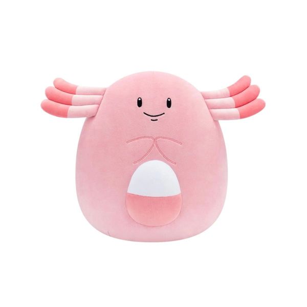 Pelúcia Pokémon Chansey Squishmallows Sunny Original 27cm – Super Macia e Colecionável