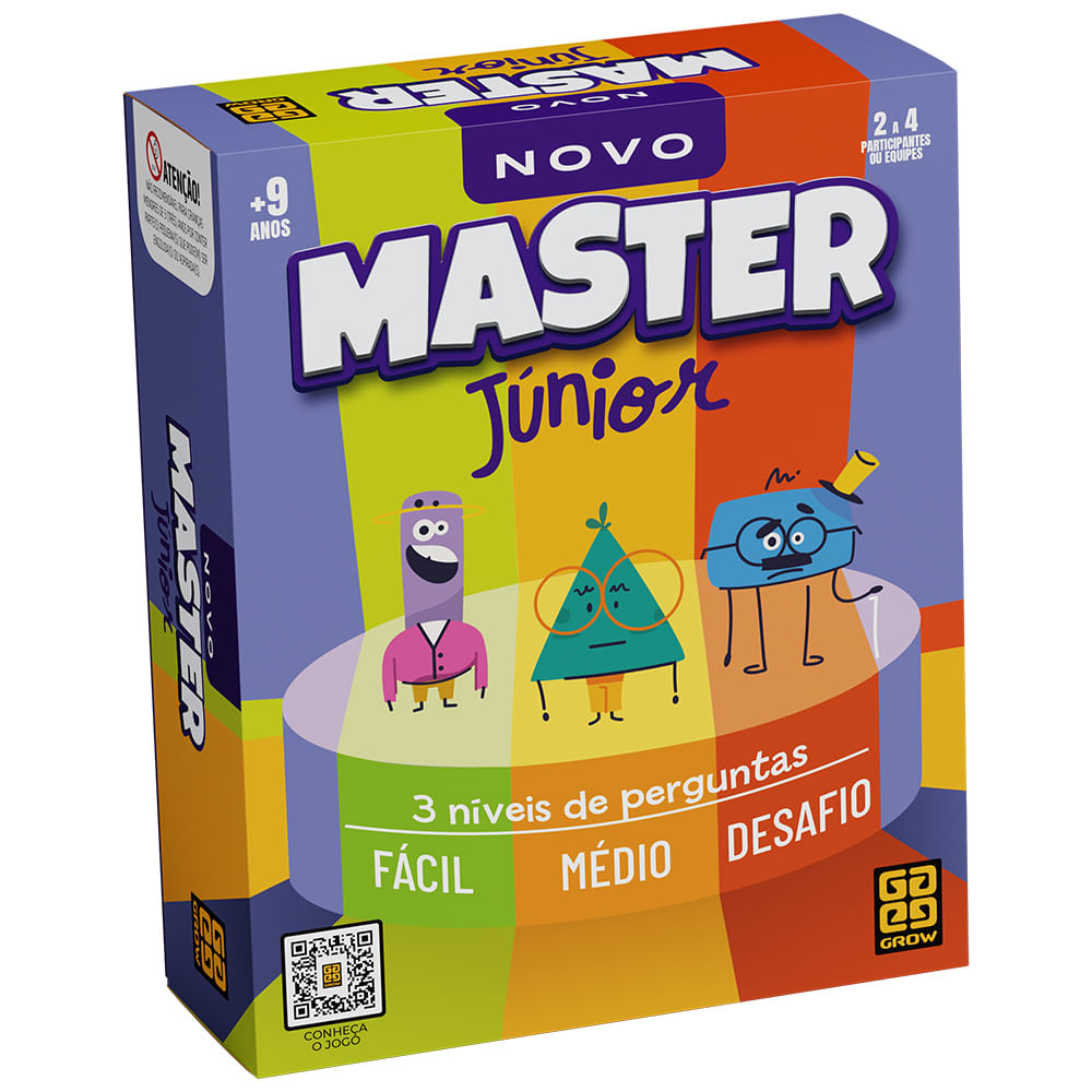 Jogo De Tabuleiro - Master Junior - Grow