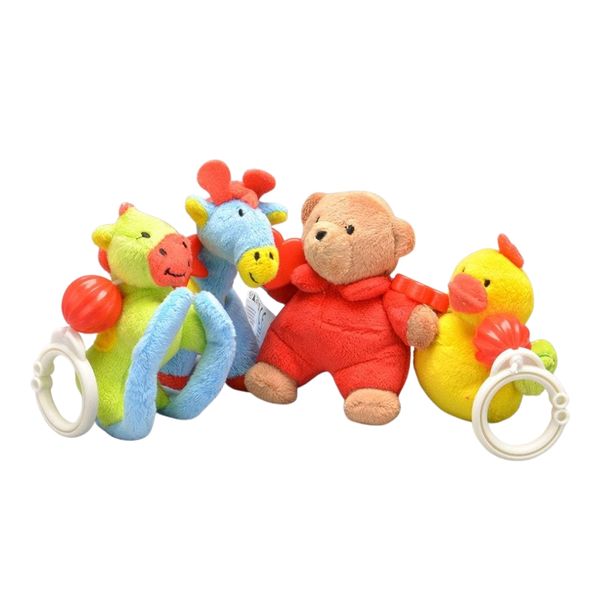 Móbile para Carrinho Em Pelúcia Brinquedos - Coloria