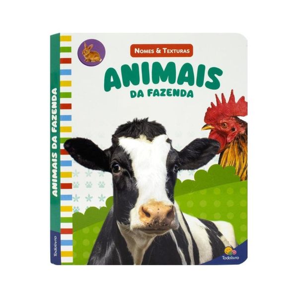 Nomes & Texturas: Animais da Fazenda