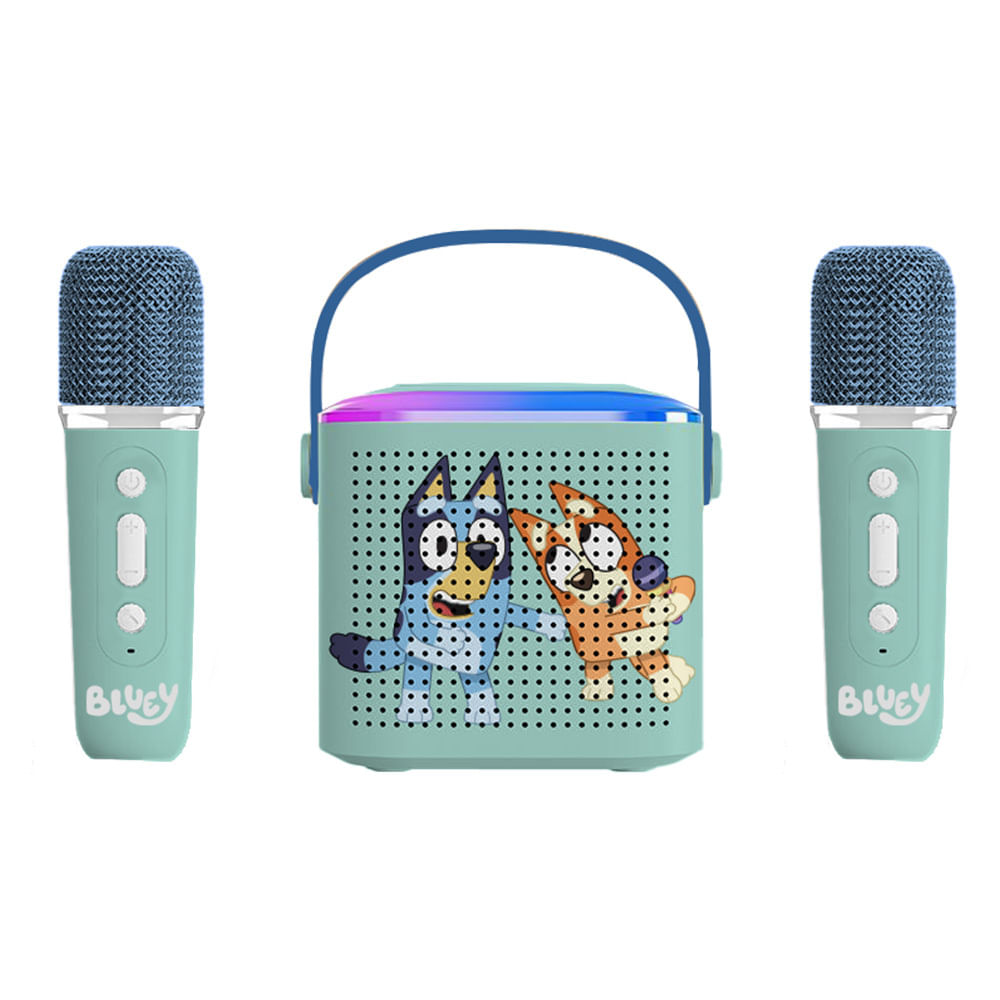 Karaokê Bluetooth - Bluey - Bateria Recarregável - Candide