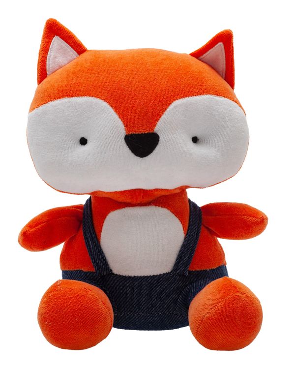 Boneco Infantil em Algodão Raposa Linha Amiguinhos da Floresta - Zip