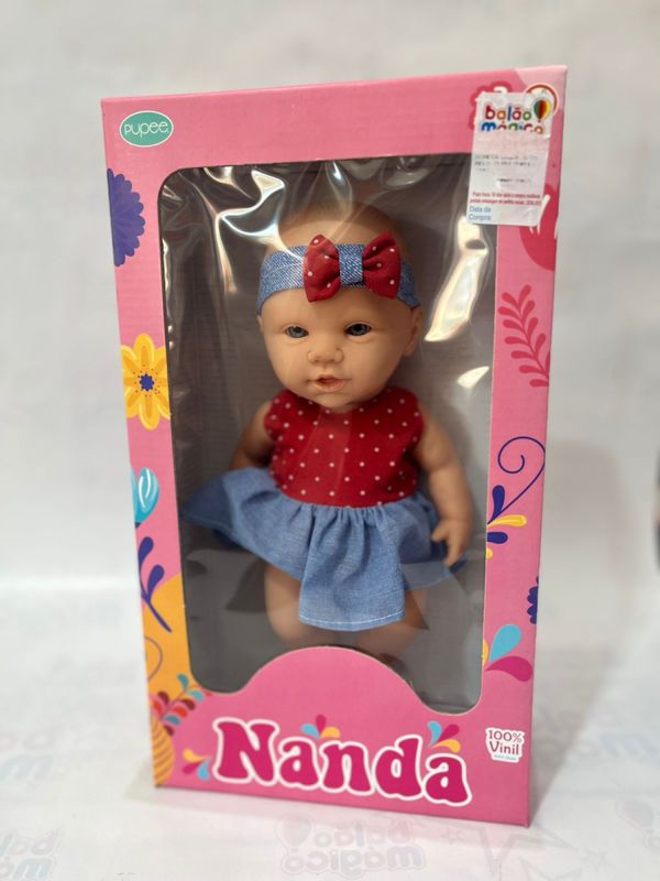 BONECA NANDA S/ CABELO - PUPEE