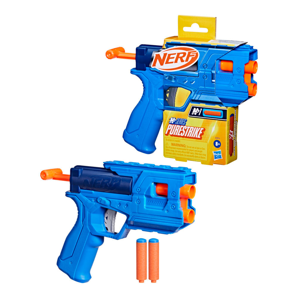 9 tipos de NERF para conhecer e se divertir! 4 Lancador de Dardos Nerf Series Purestrike 2 Dardos Oficiais N1 Hasbro 0