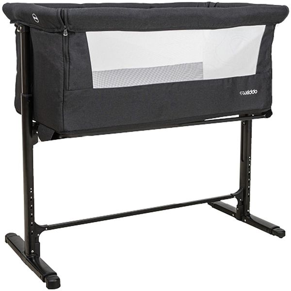 Berço Portátil Kiddo Myside Lado a Lado Melange Preto Único