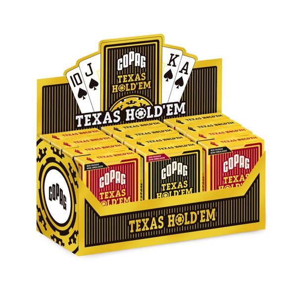 Baralho Texas Hold'em GG Poker Caixa De Dúzia
