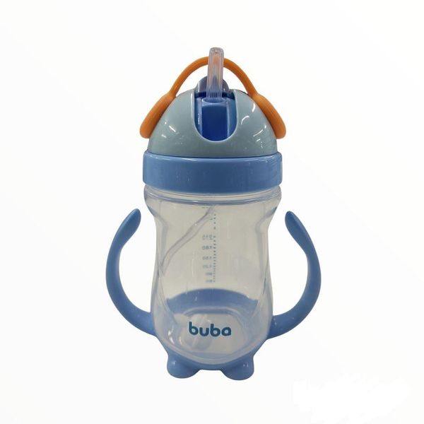 Copo Com Alça Removível Fone Musical Buba Azul Único