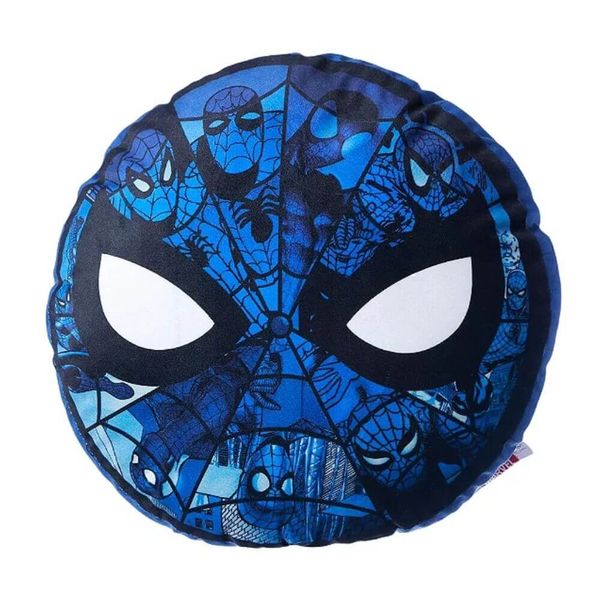 Almofada Formato Redonda Fibra - Marvel Spider Man - Zona Criativa