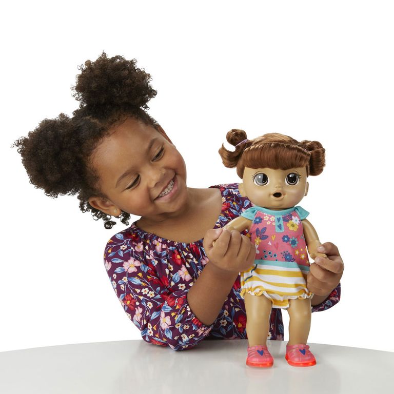 Boneca baby alive sapatinhos brilhantes morena Clearance