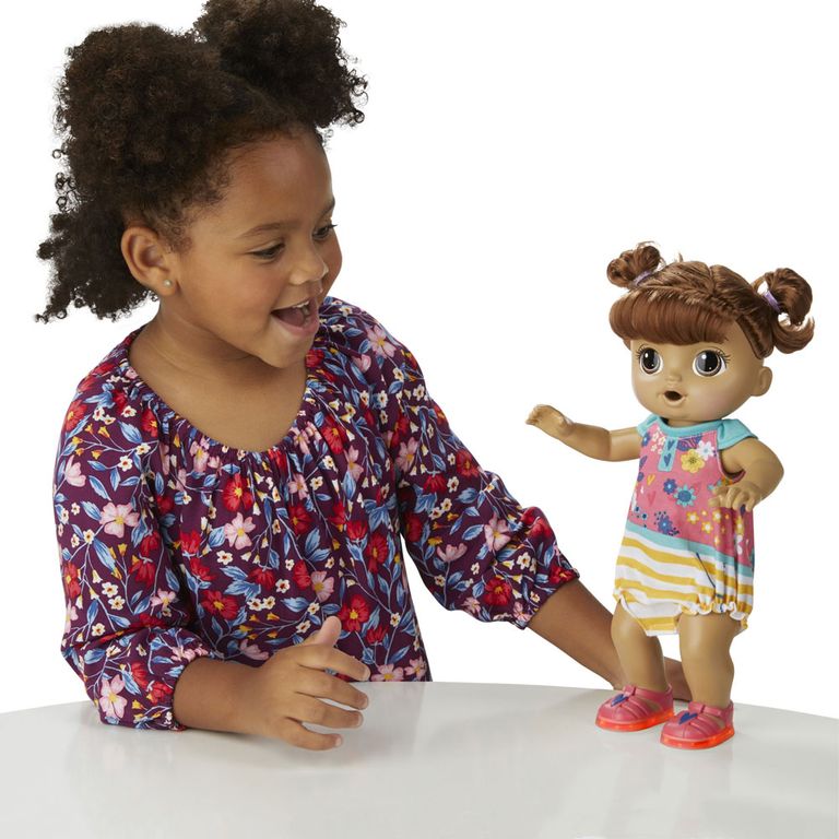Boneca baby alive sapatinhos brilhantes morena Clearance